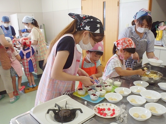 親子クッキング 湯前保育園ブログ 湯前保育園 湯前町